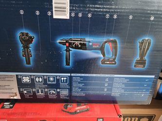 Bosch Rotary Hammer Drill Cordless with Battery and Charger (NEW)
