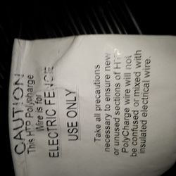 Electric Fence Wire 14 Gauge.
