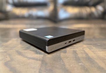 Micro / Tiny HP Elitedesk 800 G3 Core i7 7th gen 16GB RAM 500GB SSD DP Windows 11 desktop computer