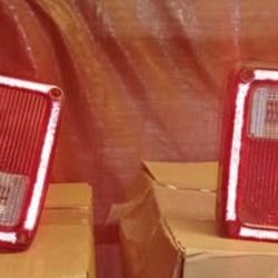 Jeep Wrangler tail lights