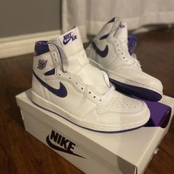 Metallic Purple/Jordan 1
