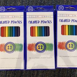 Color Swell - Colored Pencils 12ct (30 Boxes)