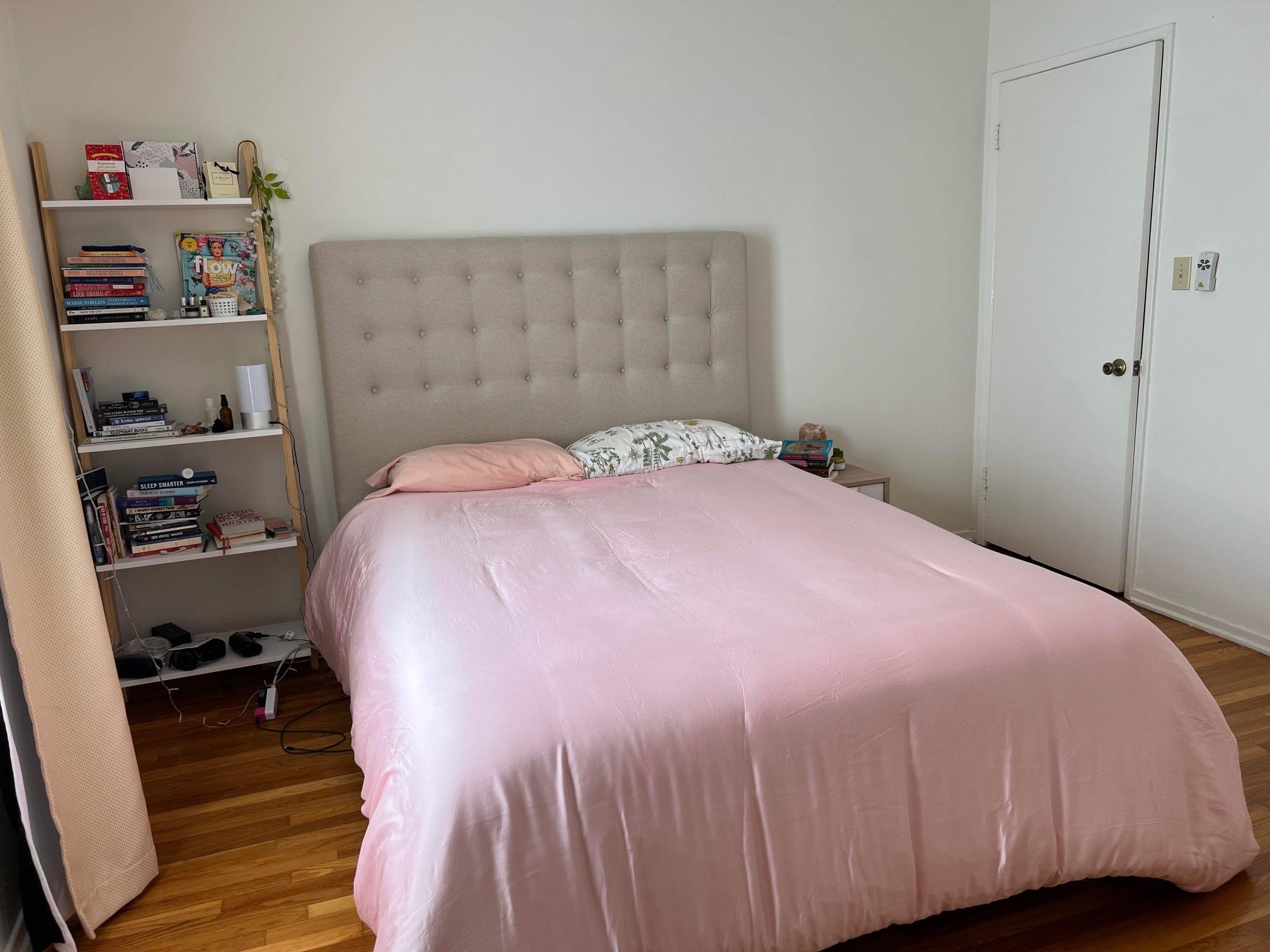 ON HOLD - Upholstered Platform Queen Bed Frame - Ikea Kvalfjord