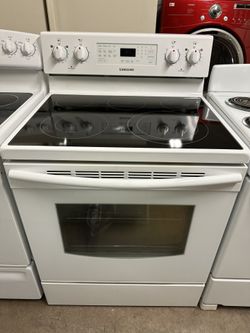 Samsung Electric Stove 30” ( 1 Month Warranty)