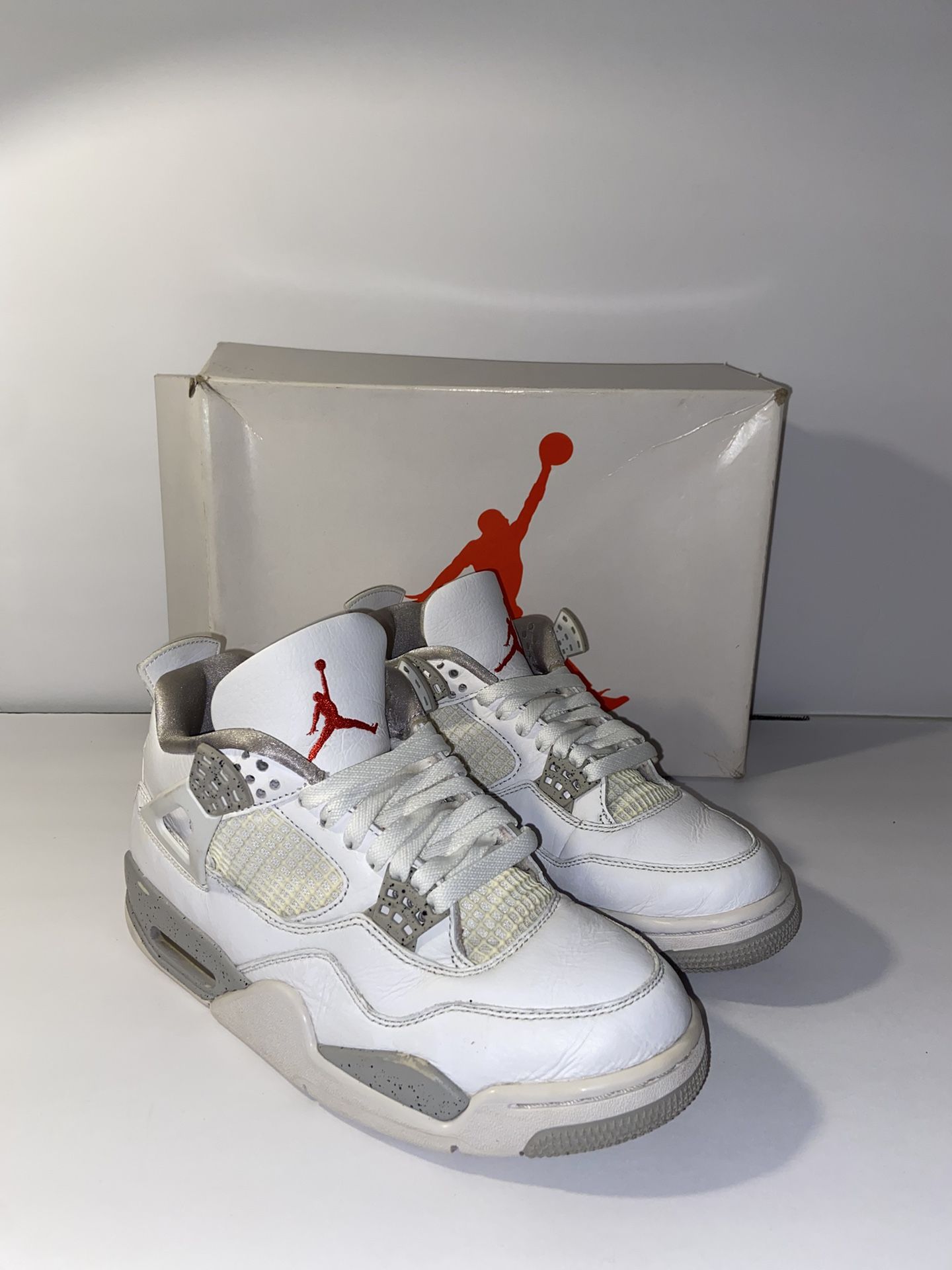 Jordan 4 Retro White Oreo (2021) US Men's 8 Used