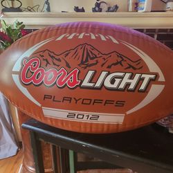 Large Inflatable Coors Light Football 