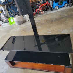 Glass TV Stand