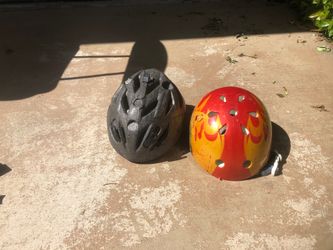2 Children’s Helmets