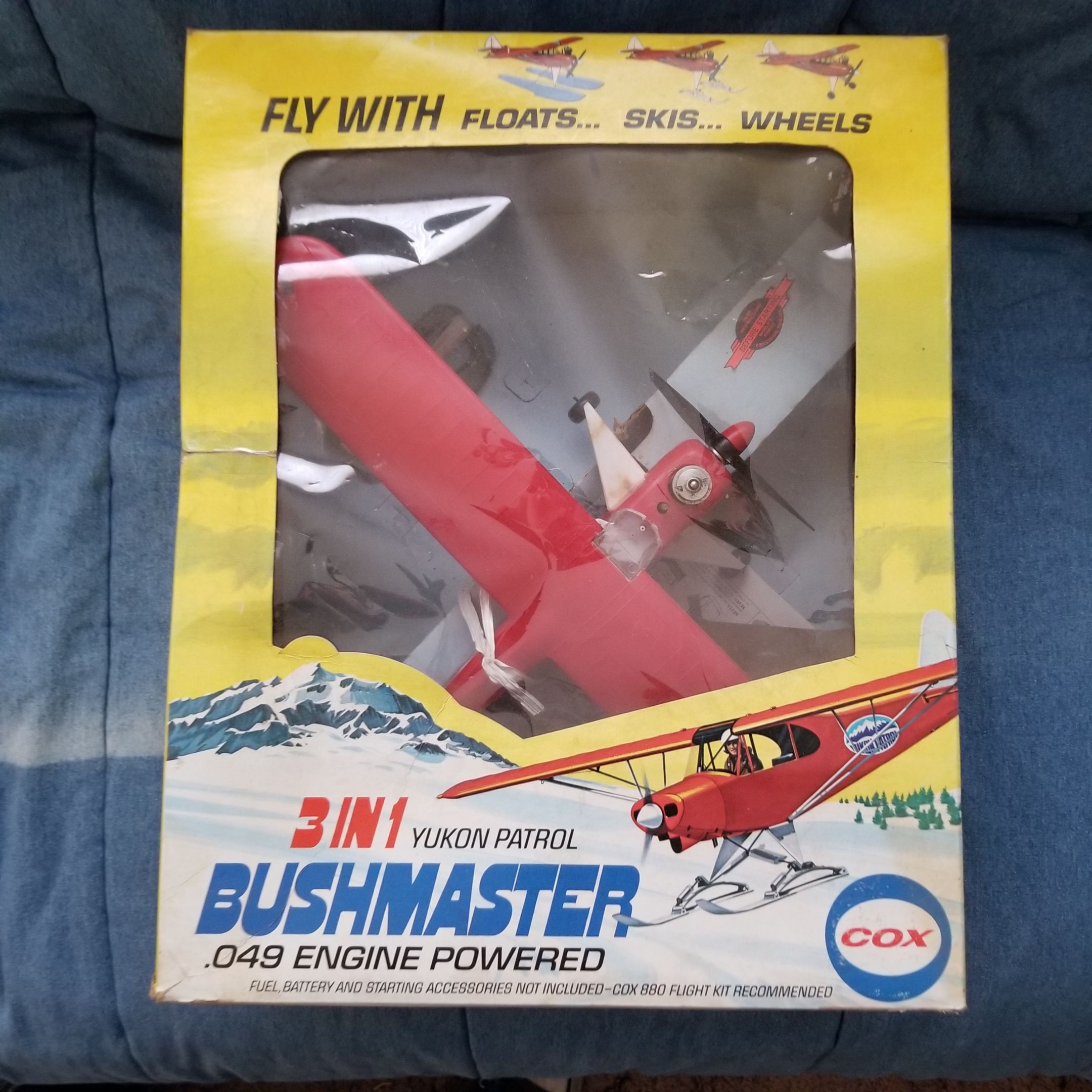 Cox bushmaster yukon patrol plane model