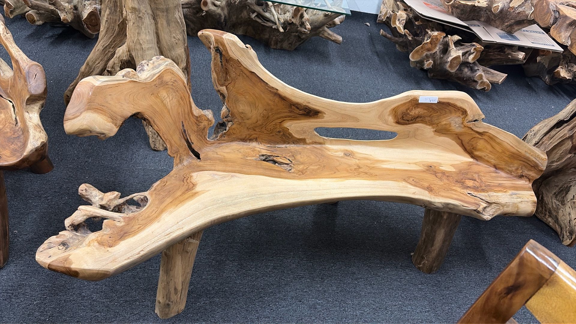 🌿 Teak Root Bench 🌿