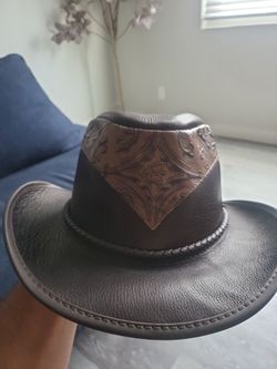 Head'n home falcon g hat all leather