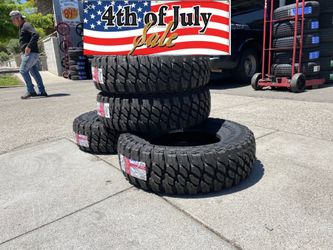 LT215-75-15 mud Tires 550$ installed get free alignment