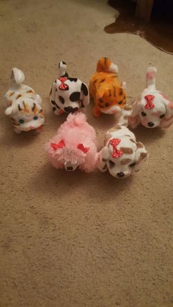 Walking Barking puppy