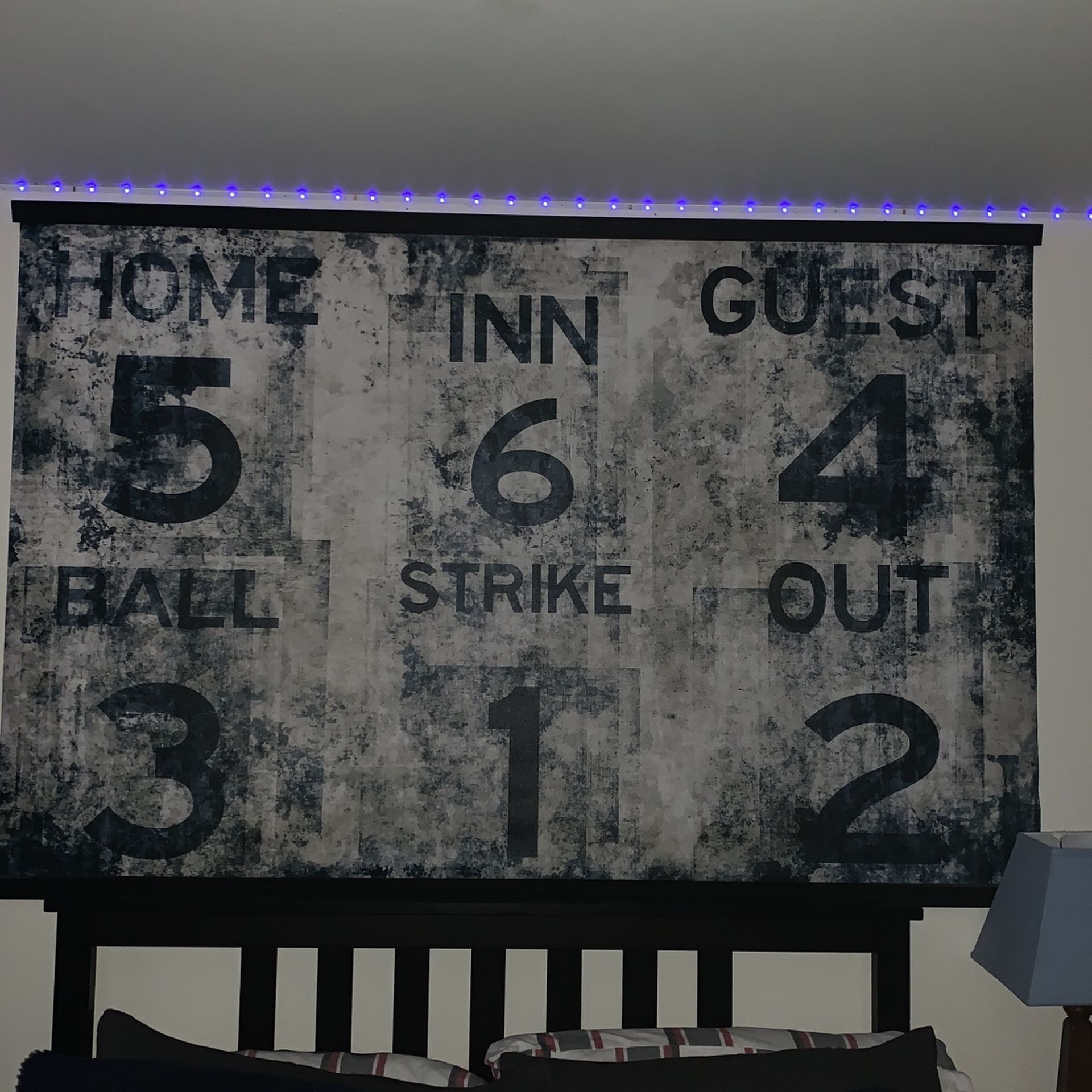 POTTERY BARN Scoreboard Wall Mural!