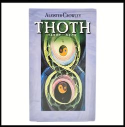 THOTH Tarot Cards Unlock Your Inner Wisdom With It QR Guidebook Board Game For Beginners