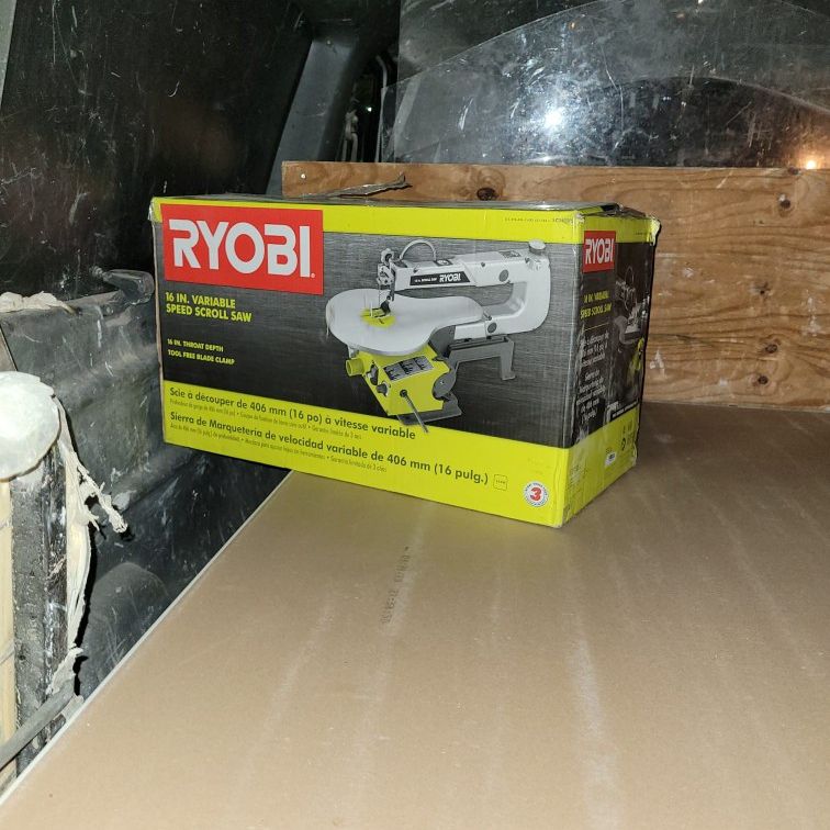 Ryobi 1.2 Amp Corded 16 In Scroll saw for Sale in Queens, NY OfferUp