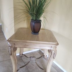 2 Mesas De Madera Real