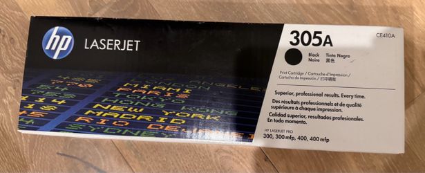 HP Laserjet 305A black cartridge (Brand New Sealed)