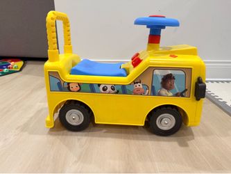 Little People School Bus Ride-On Toy – Excellent Condition!