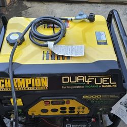 Champion Dual Fuel Generator