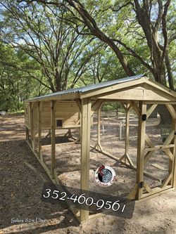Chicken Coop 6x16 6ft Tall Ready For Pick Up Or Delivery