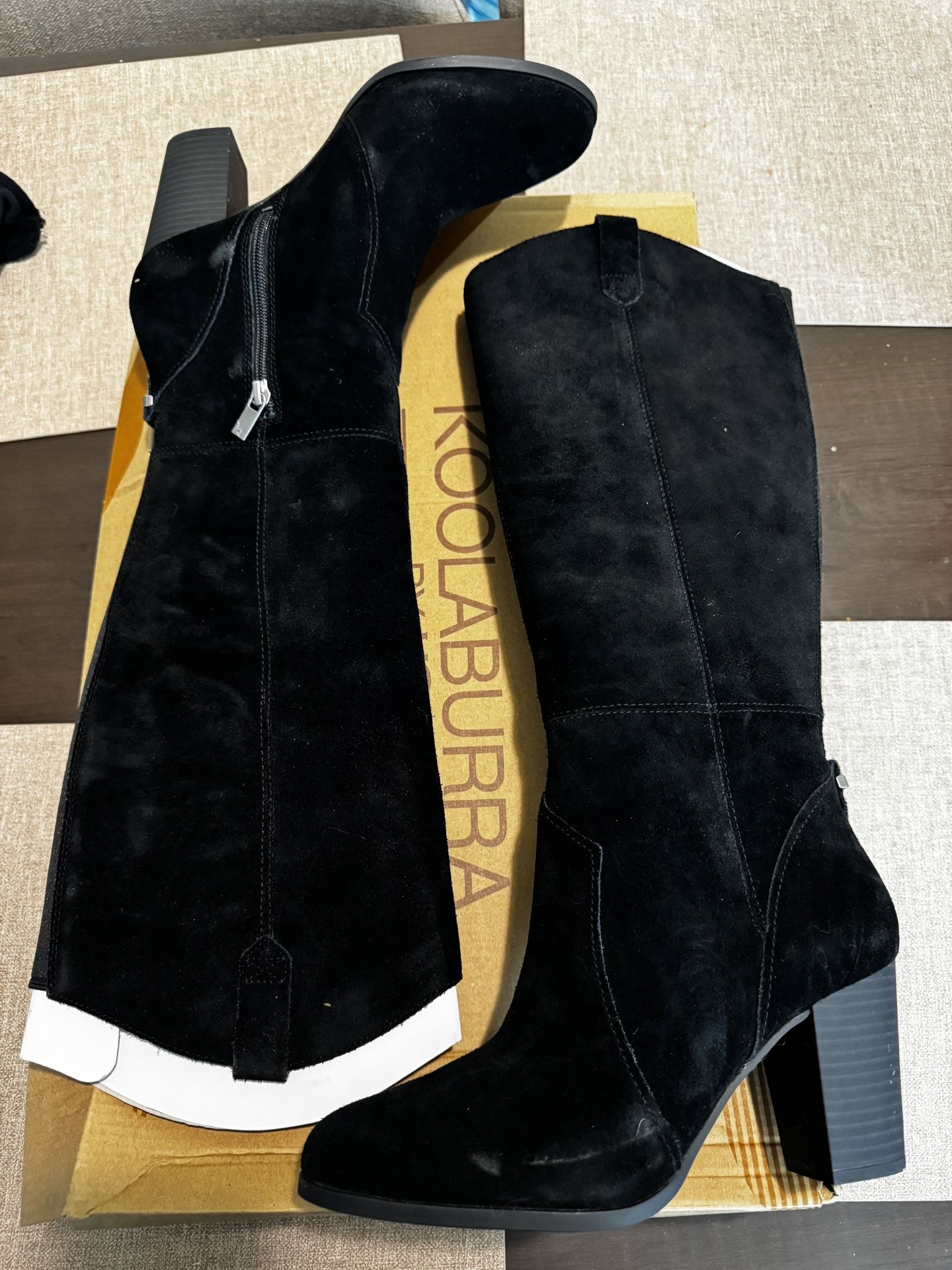 Koolaburra Black Suede Boots