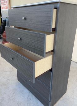 5 drawer grey color