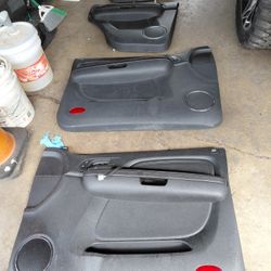 CHEVY TAHOE YUKON DOOR PANELS BLACK
