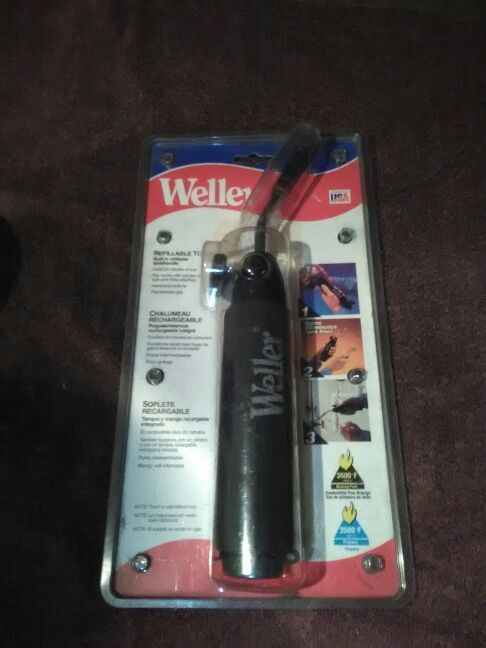 Weller refillable torch bird 20 minutes tank free