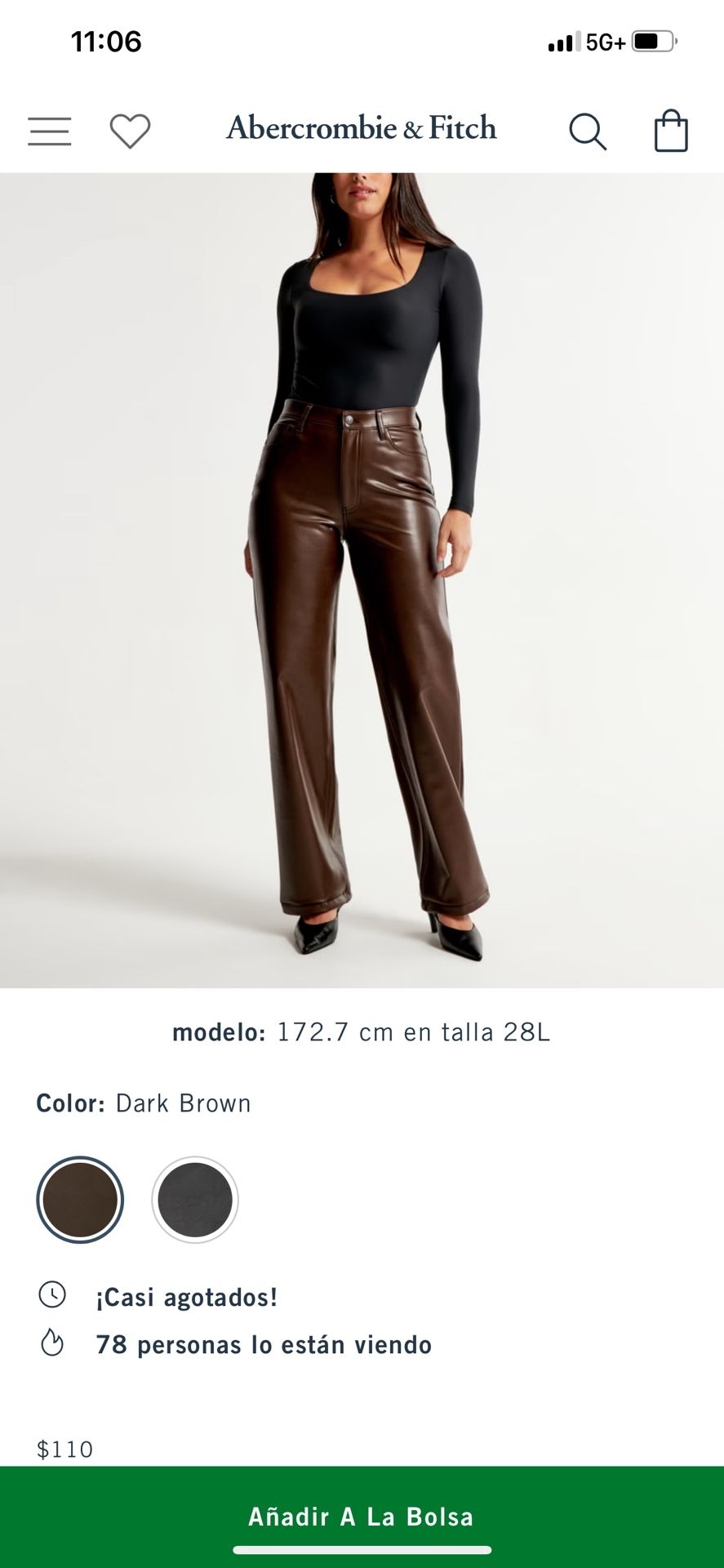 Abercrombie Jeans 23 90’s Straight High Rise