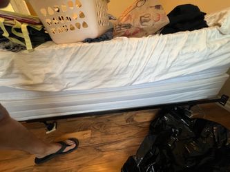 Free queen Box Spring and Bed frame
