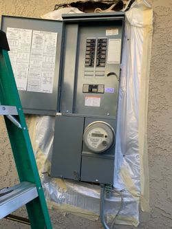 Main panel upgrade Ev charger troubleshooting outlets  new line s