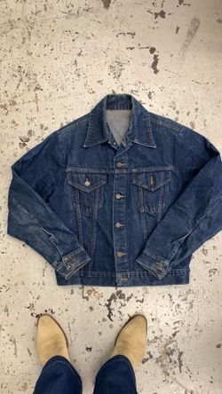 Men’s vintage 1970 Roebucks denim jacket Medium