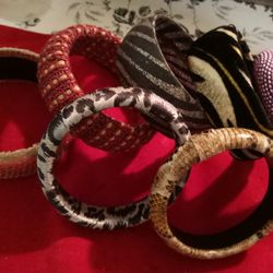 Lot Of 7 Different Fashion Bracelets