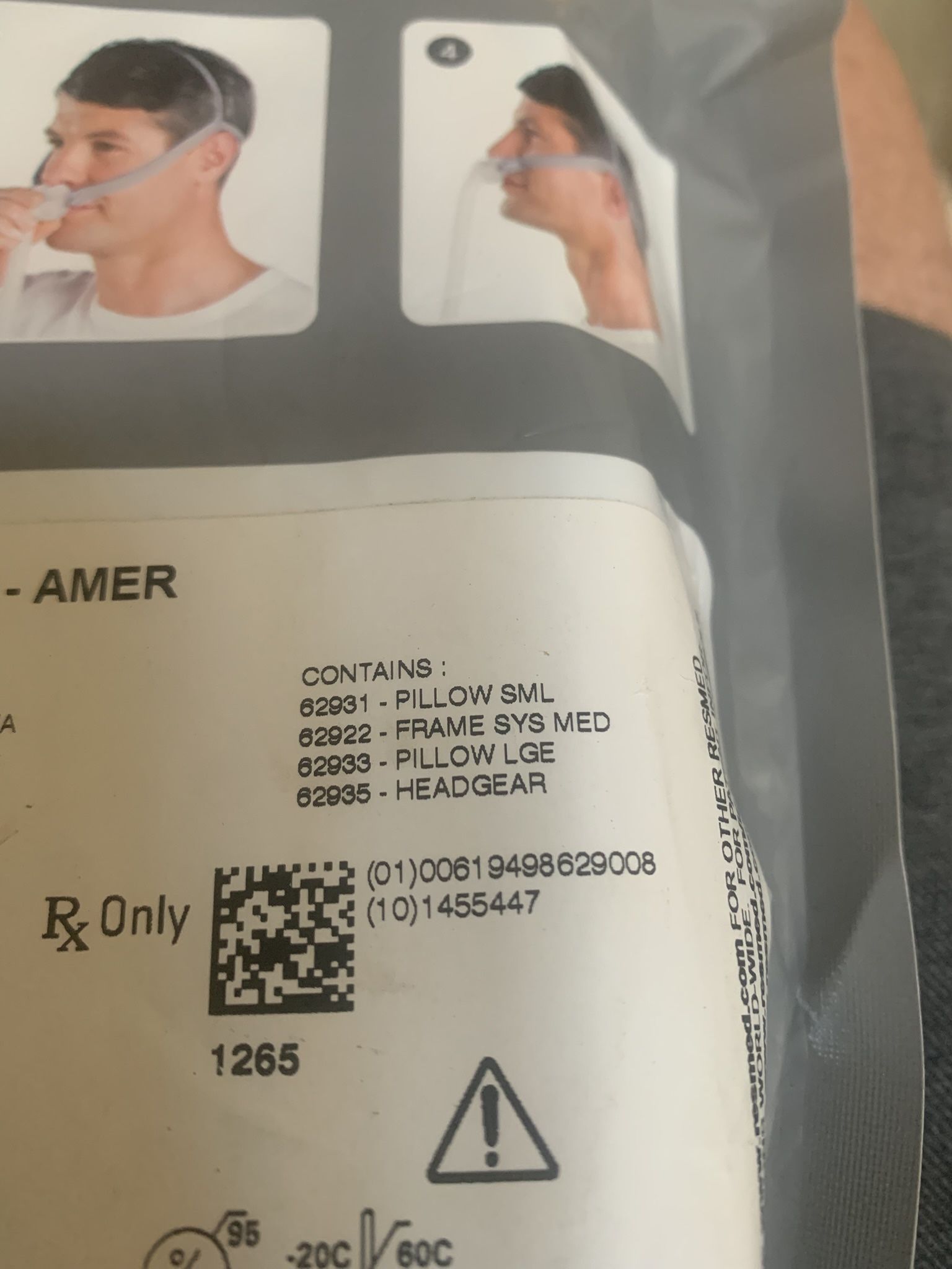 Philips respironics nasal pillow kit