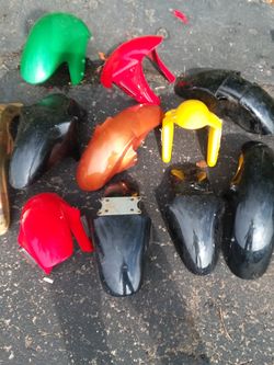 Sport bike front fenders