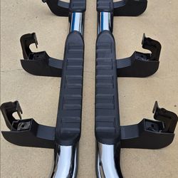 CHEVROLET SILVERADO GMC SIERRA 2014 - 19 RUNNING BOARDS STEPS  !!