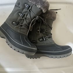 Boys & Girls Ankle Winter Waterproof Snow Boots Forester