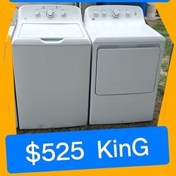 GE KinG $525 Washer Dryer / Stackable Water Heater Boiler Stove