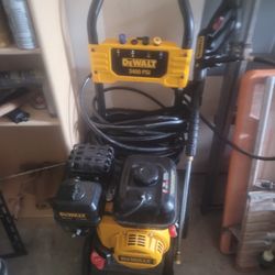 one time used pressure washer 3400 psi