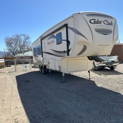 2017 cedar creek 29 IK.  Asking 55k.  Text owner at 505~980~2472.  