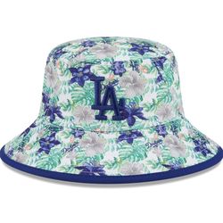MLB Los Angeles Dodgers New Era Tropic Floral Bucket Hat