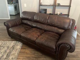 Leather Couch 3 Piece
