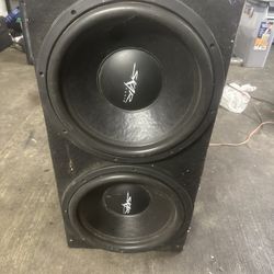 Skar audio Dual ddx-15 d2 rms- 1000, power acoustic 8000w amp, Rockford fosgate 4 channel amp