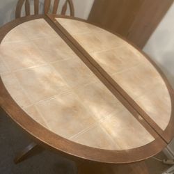 Antique Dining Folding Table