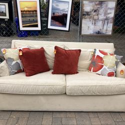 Crate & Barrel Sofa Loveseat 