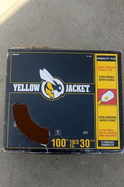 Yellow jacket extension cord