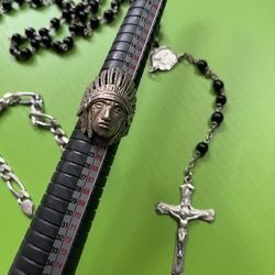 Antique Biker Ring Sterling Silver 