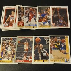 Over 50 NBA cards from the 1990's.  $5 for all of them together.  Includes some Hall of Famers