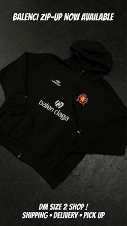Balenci Black Zip